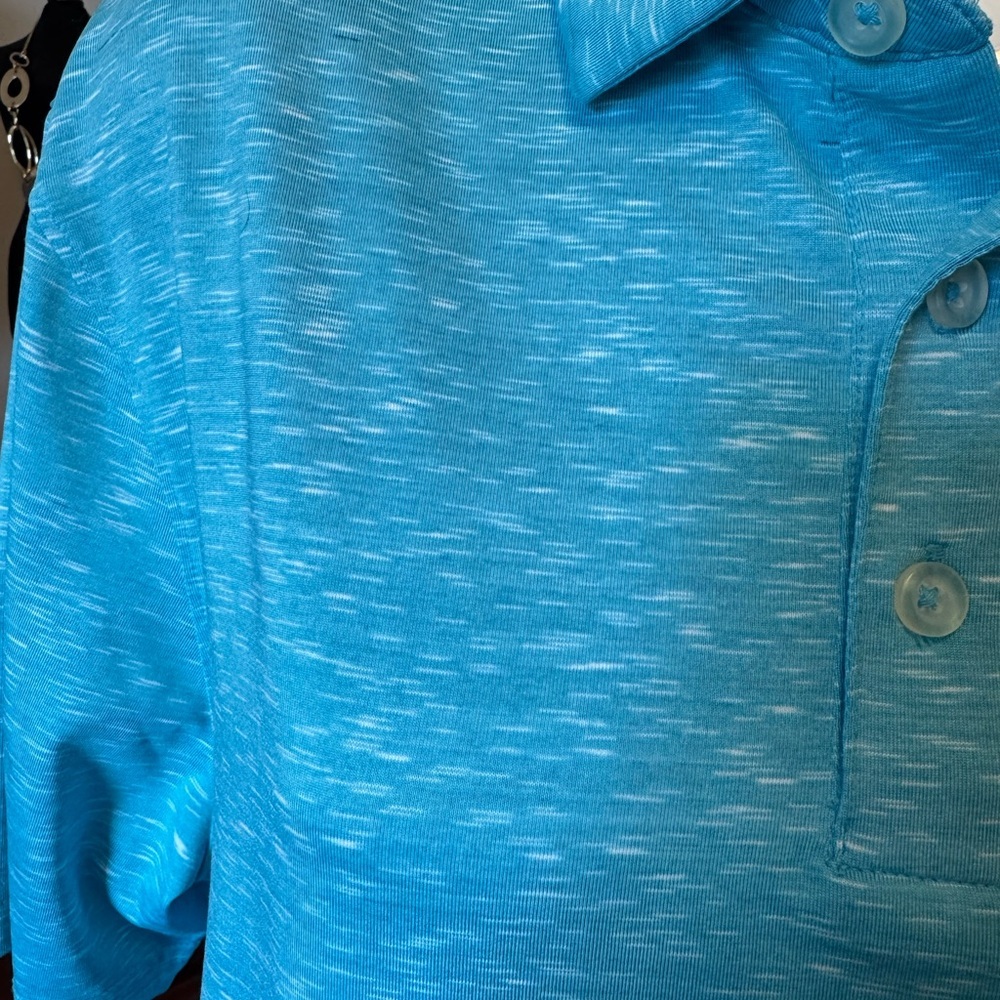 Men's Champion Blue Polo Golf Shirt size medium - Picture 4 of 9